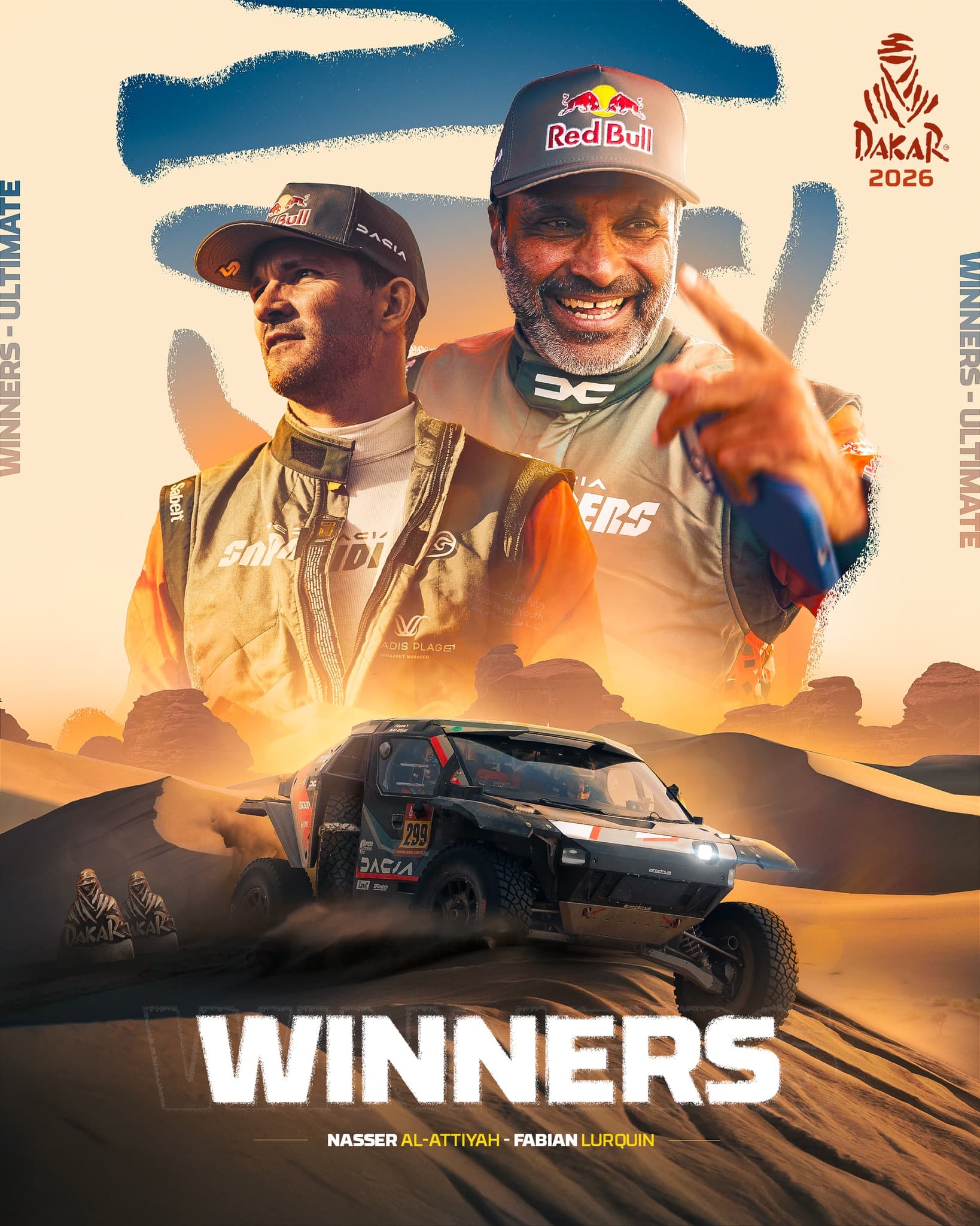 Mașina românească Dacia Sandrider câștigă Raliul Dakar 2026