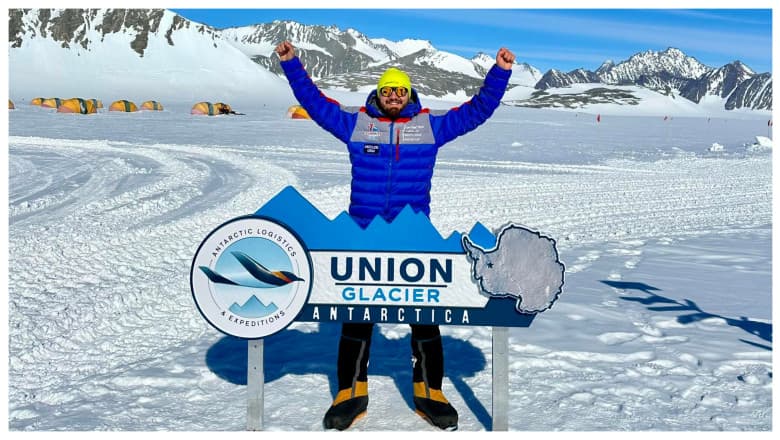 Alpinistul Adrian Ahrițculesei