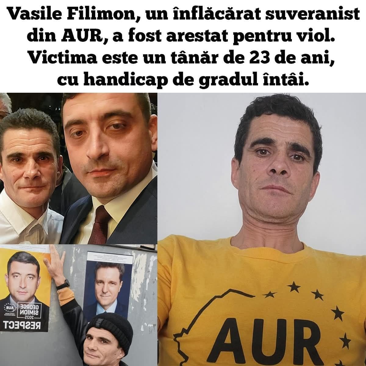 Viol Suceava simpatizant AUR