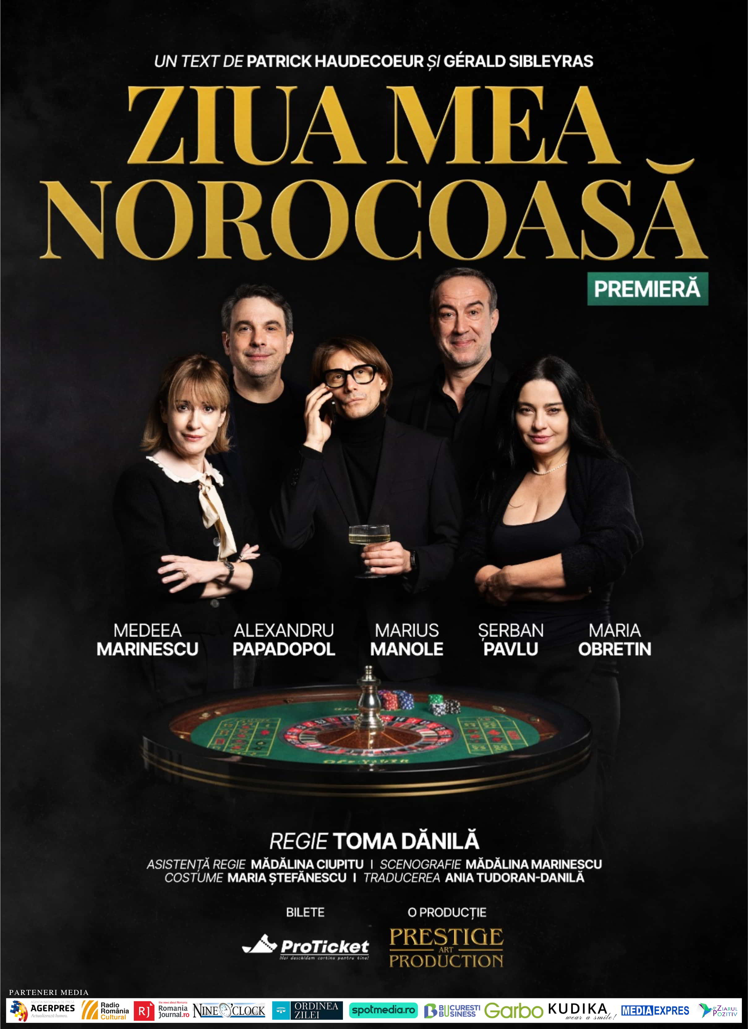 „Ziua mea norocoasă”, „Micul Prinț” și concertul „Simfonia Iubirii”, deschid luna martie pe scenele din întreaga țară