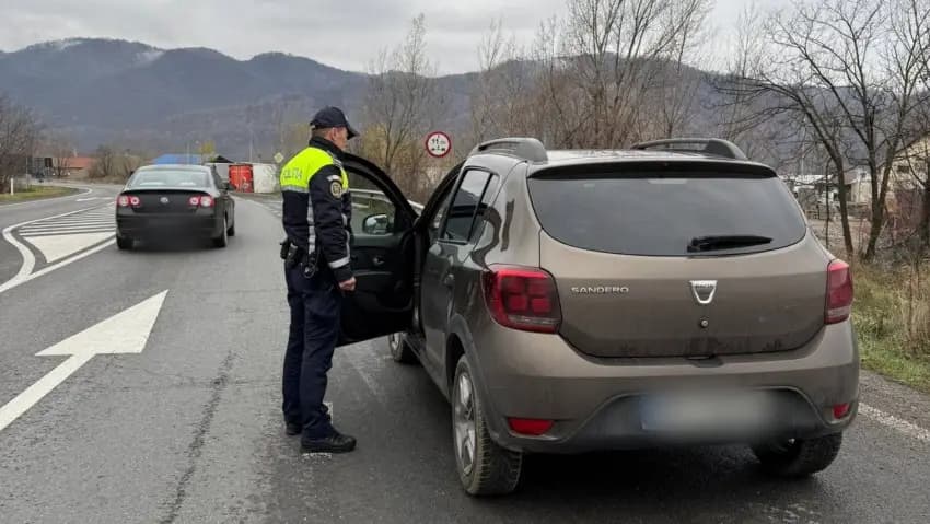 Razie coordonată pe DN 6: polițiștii din Olt au acționat în sistem „Releu” pentru reducerea riscului