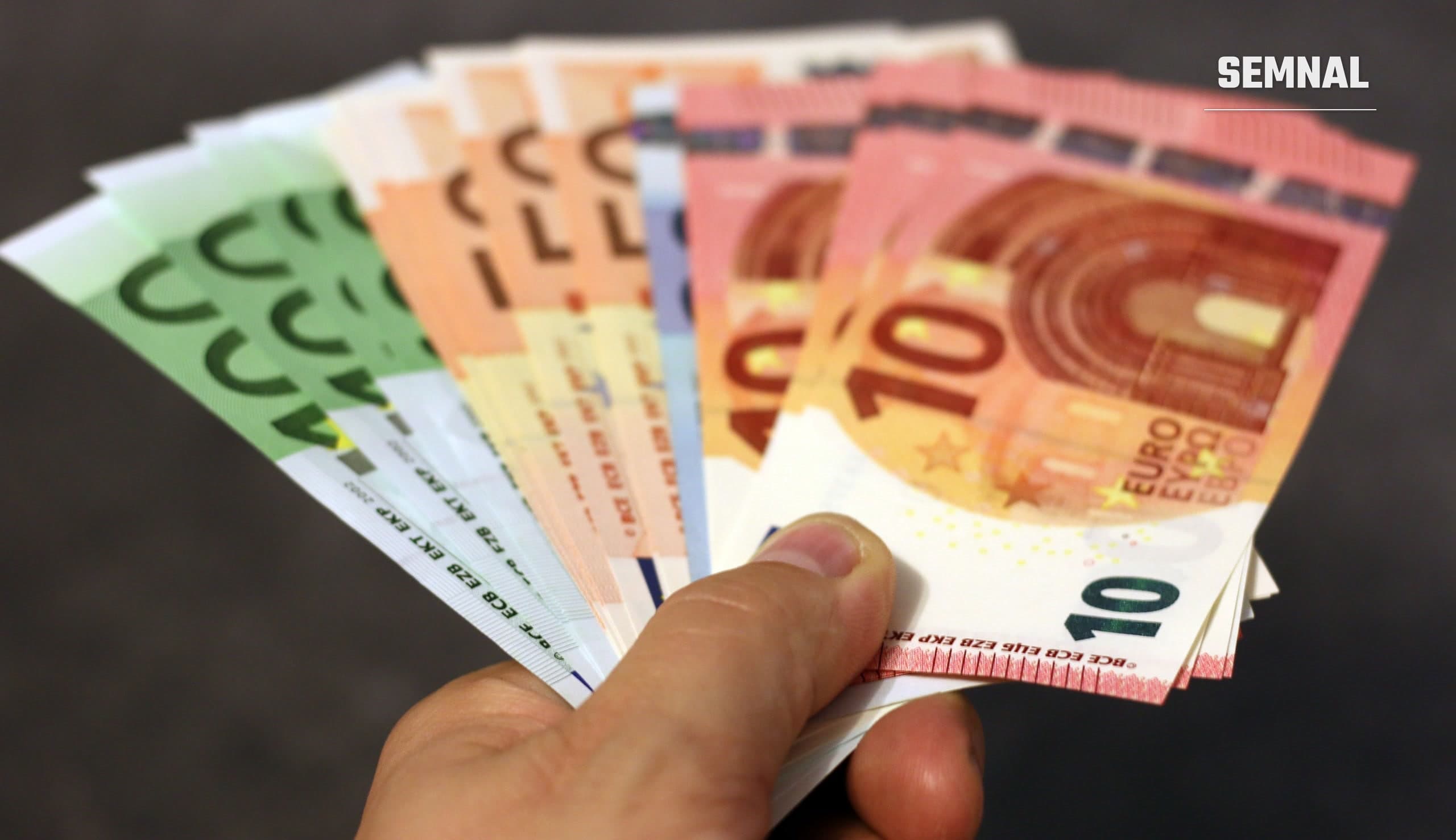 Bancnote euro, imagine ilustrativă (Foto: Pixabay / Pexels)