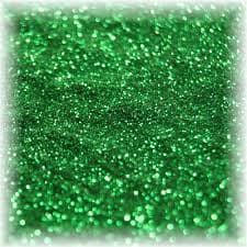 Verde, cu sclipici…