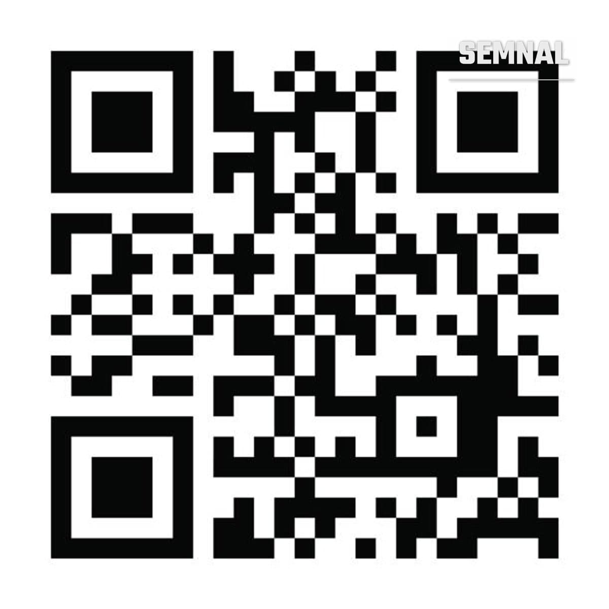 In imagine este un cod QR.