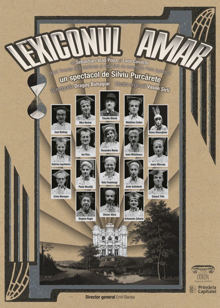 Afiș Lexiconul amar Teatrul Odeon
