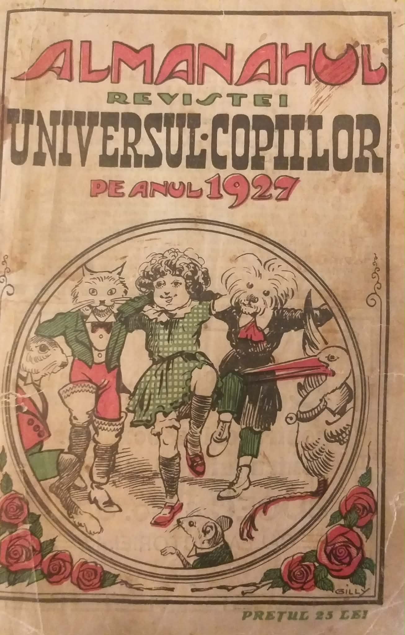 Călătorie în anul 1927. Almanahul Universul Copiilor