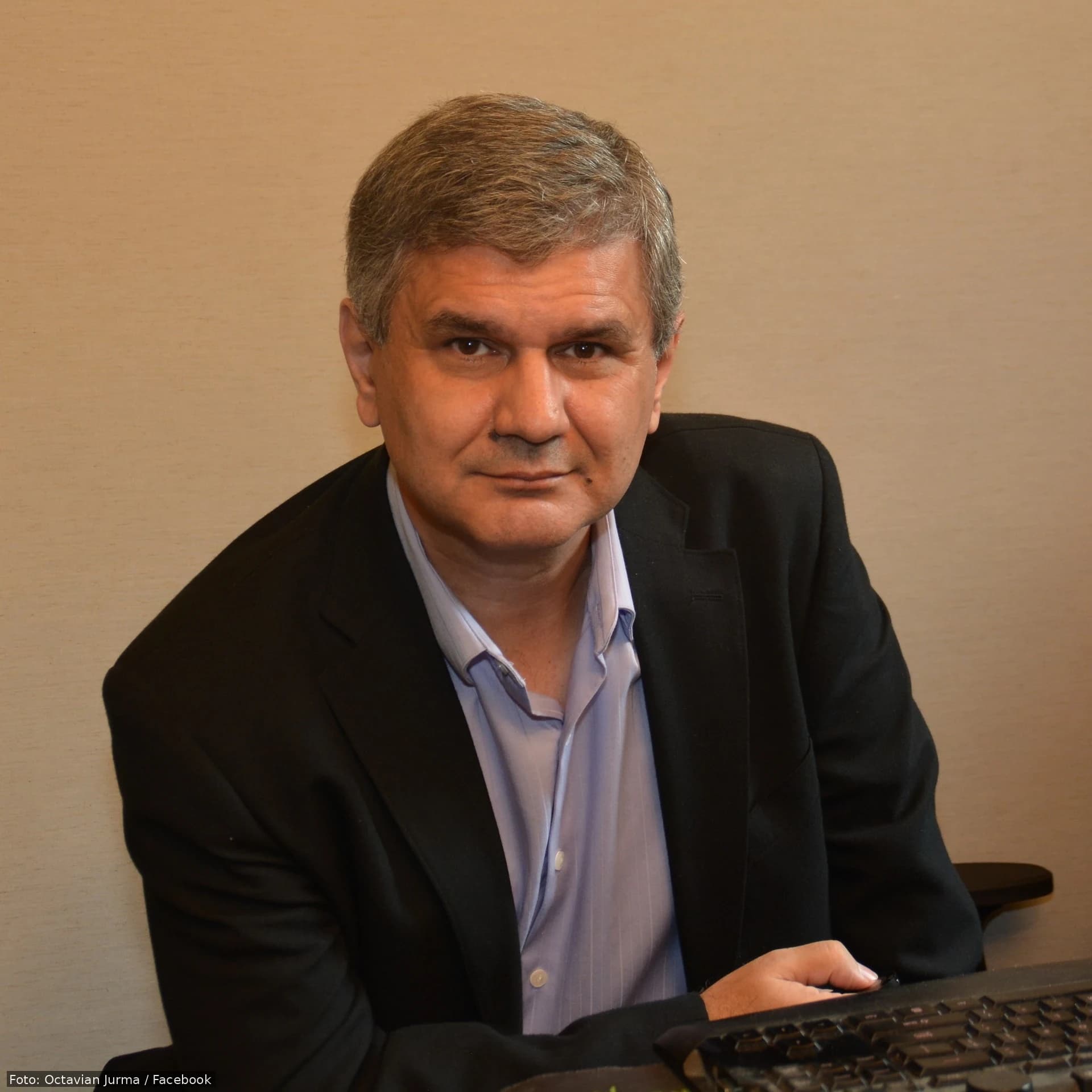 Portret Octavian Jurma, medic specializat în neuroștiințe, referent la Universitatea de Vest Vasile Goldiș Arad.