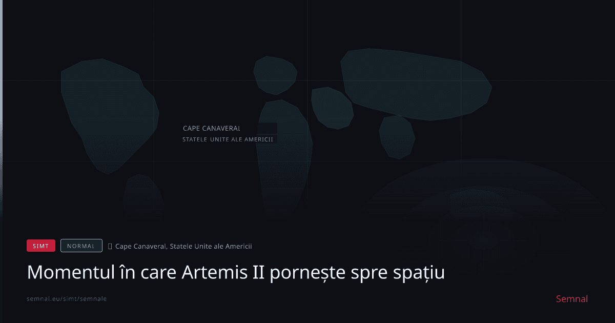 Momentul în care Artemis II pornește spre spațiu — Semnale