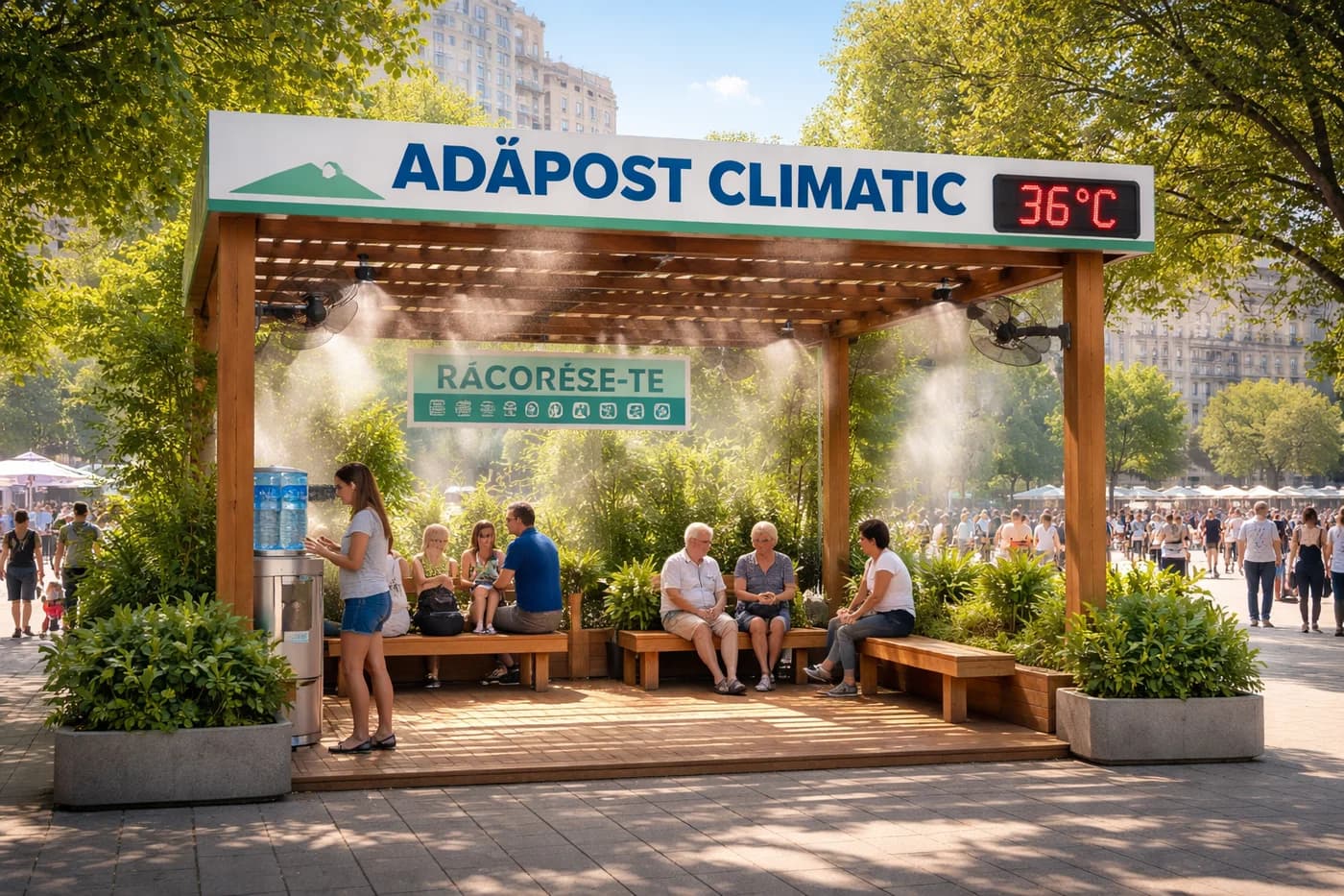 Bucureștiul lansează rețeaua de adăposturi climatice