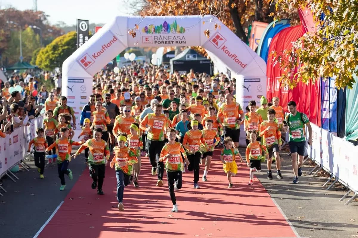190 de angajați DIGI au alergat la Băneasa Forest Run