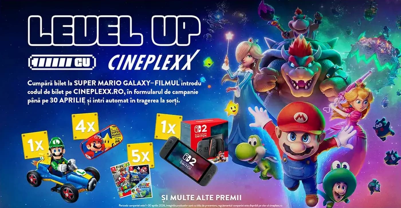 Ce filme noi vedem la Cineplexx Băneasa și Titan din10 aprilie