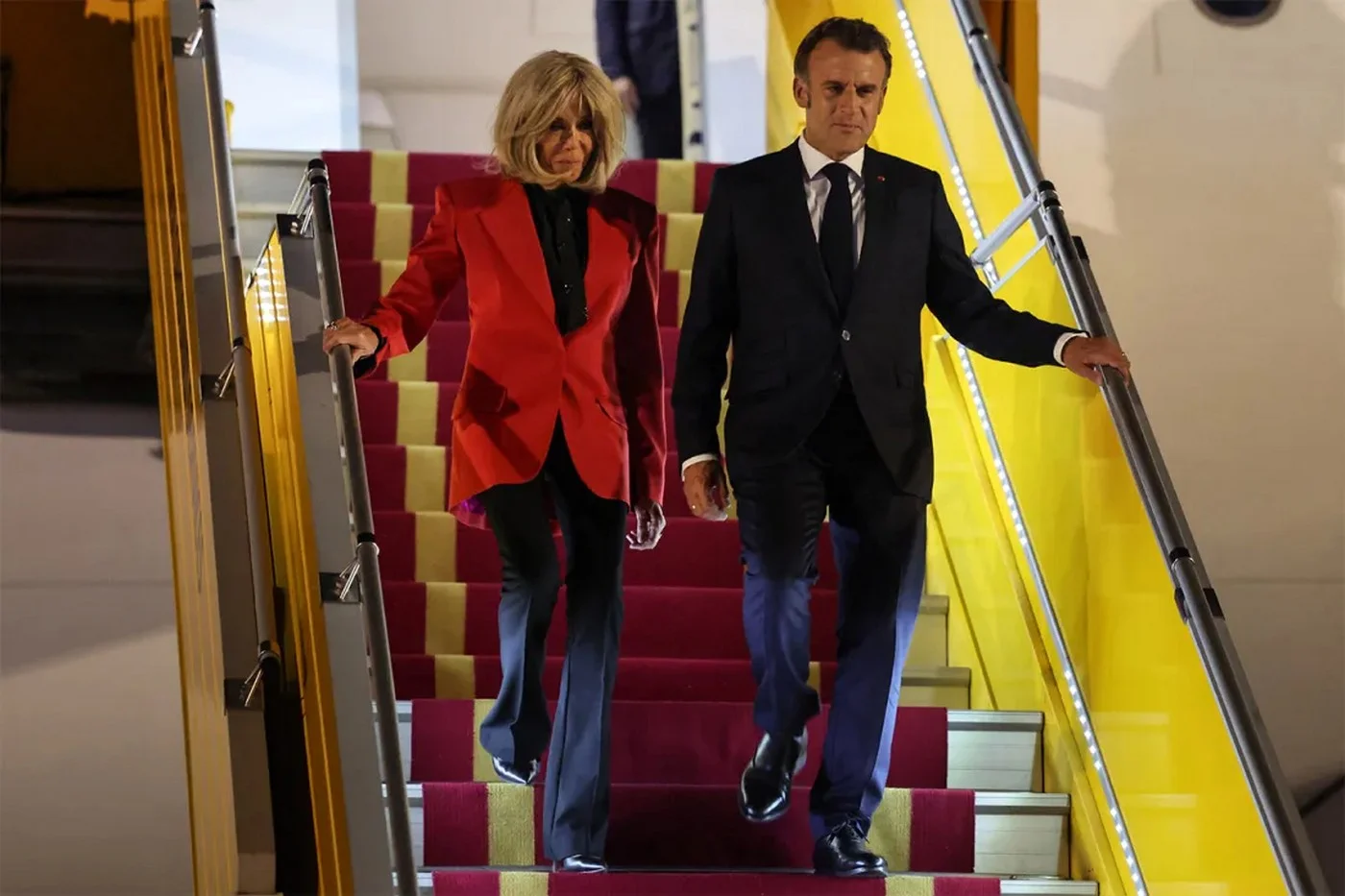 Emmanuel Macron, fotografie de arhivă
