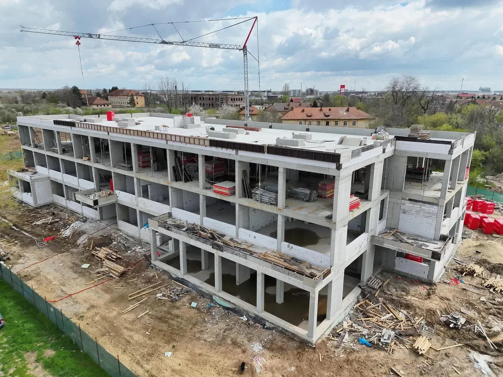 Pantelimon: Lucrările la noua „Școală Verde" au ajuns la 33%