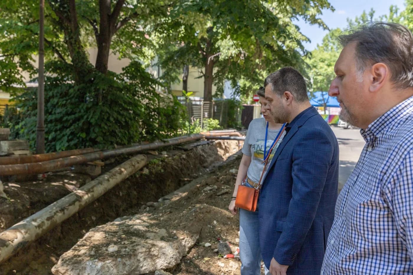 Ciucu a verificat șantierul din Văcărești: întârzieri majore