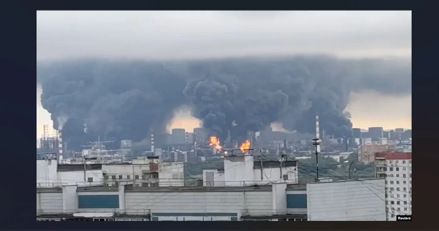 Atacul cu drone asupra Moscovei avariază zone civile