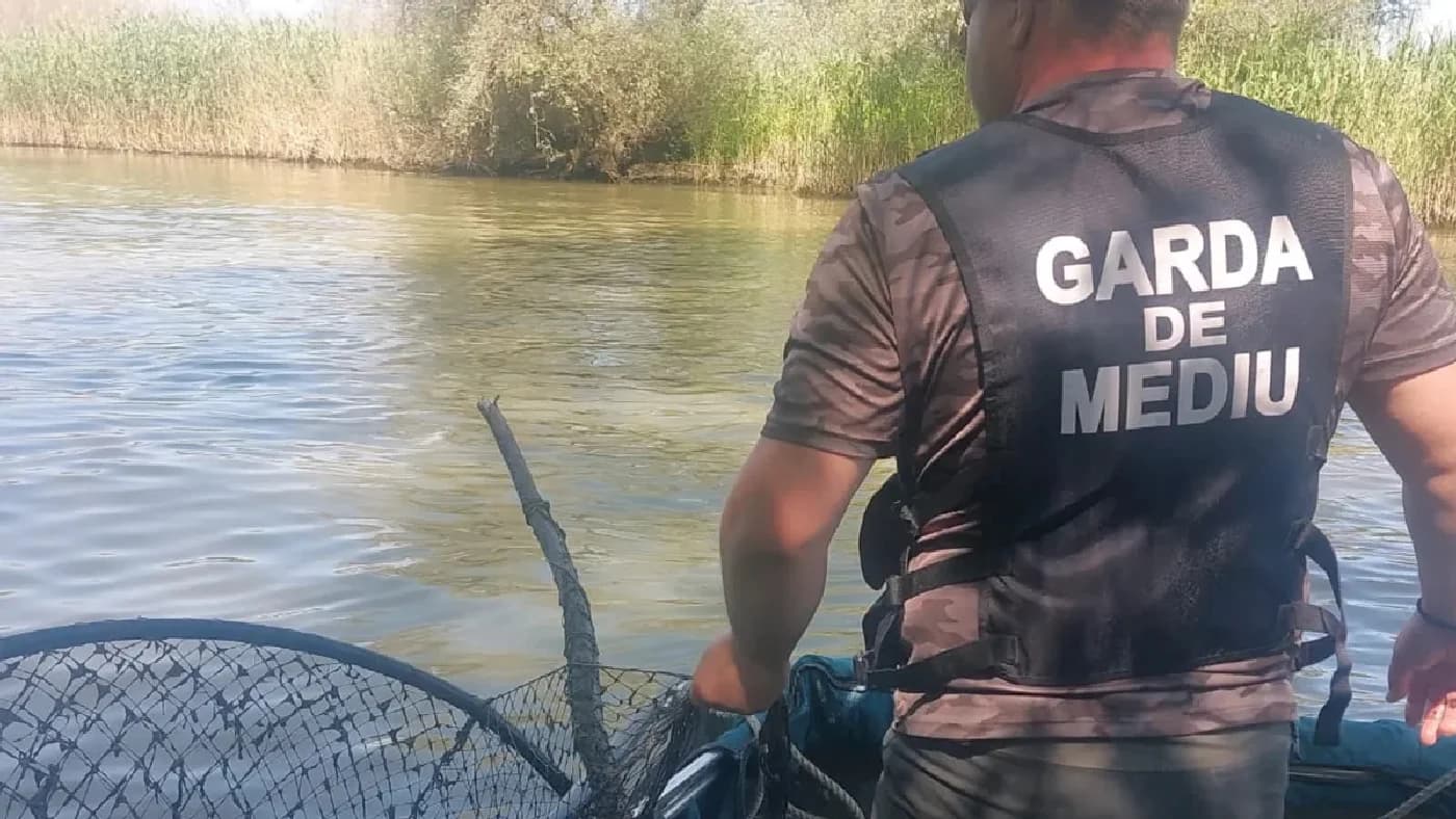 Garda de Mediu a dat amenzi de 1,7 milioane în Delta Dunării
