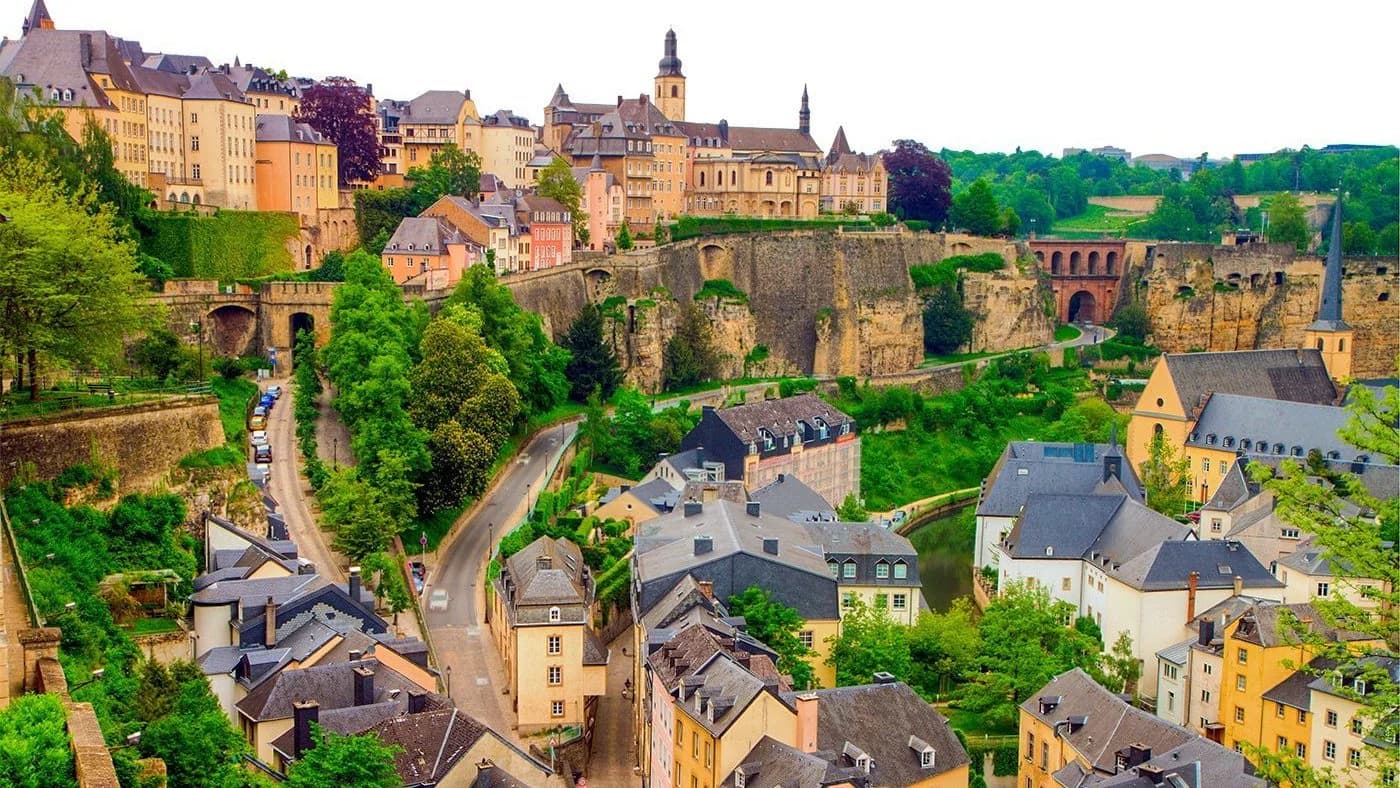 Luxemburg, capitala care a depășit Parisul și Madridul