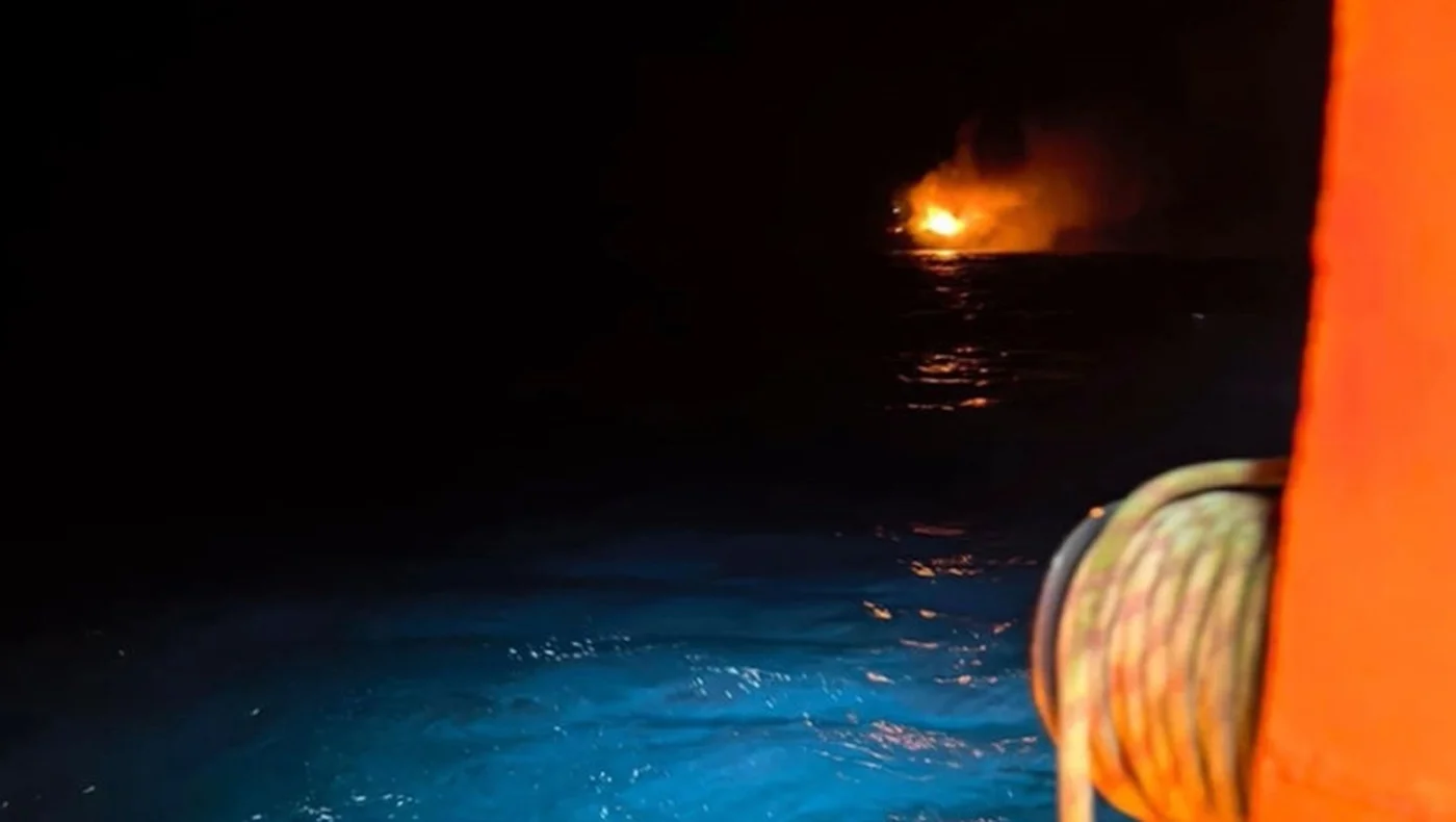 Primele imagini de la bordul navei lovite în Marea Neagră