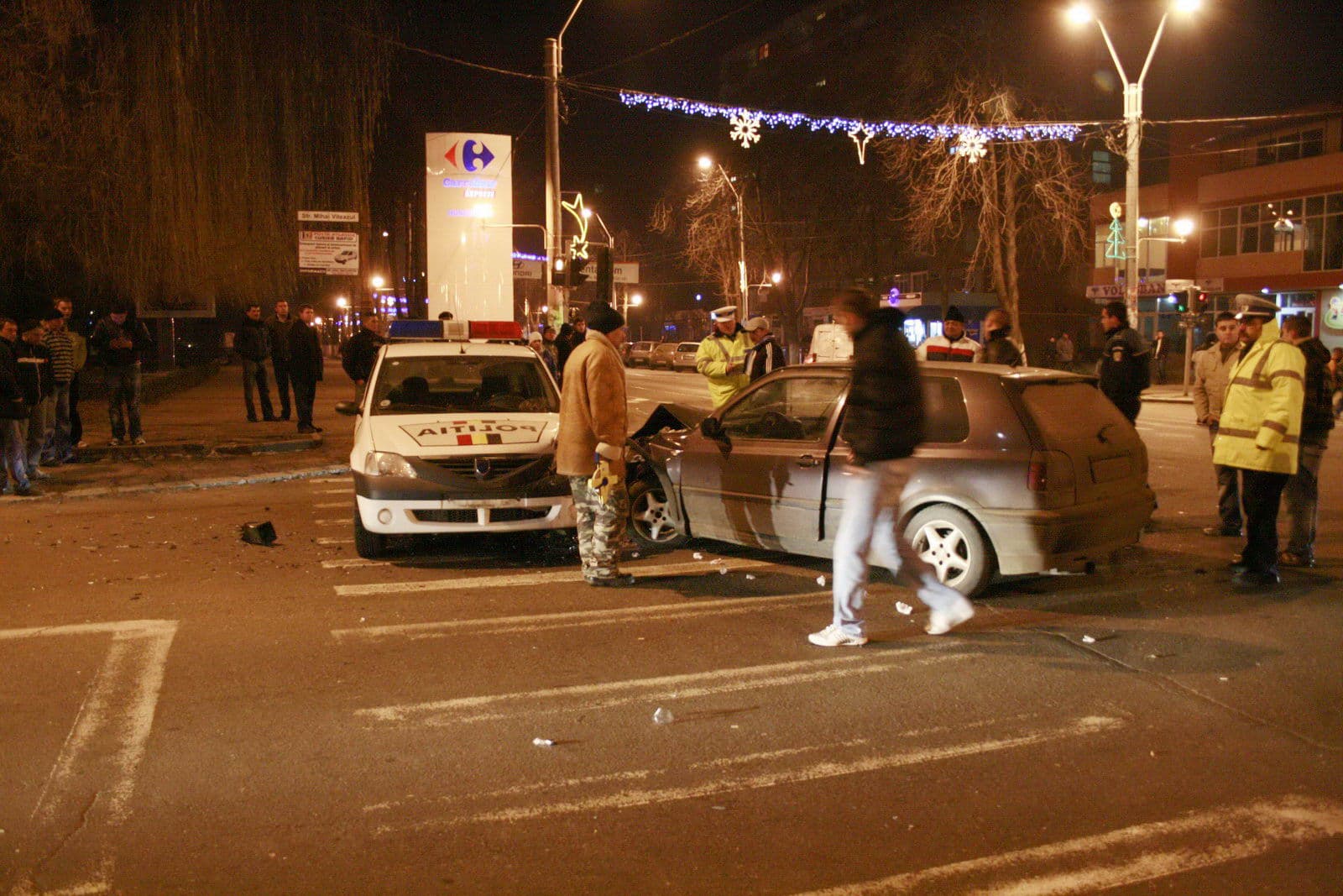 Doua femei au fost ranite intr-un accident de circulatie produs in municipiul Targoviste