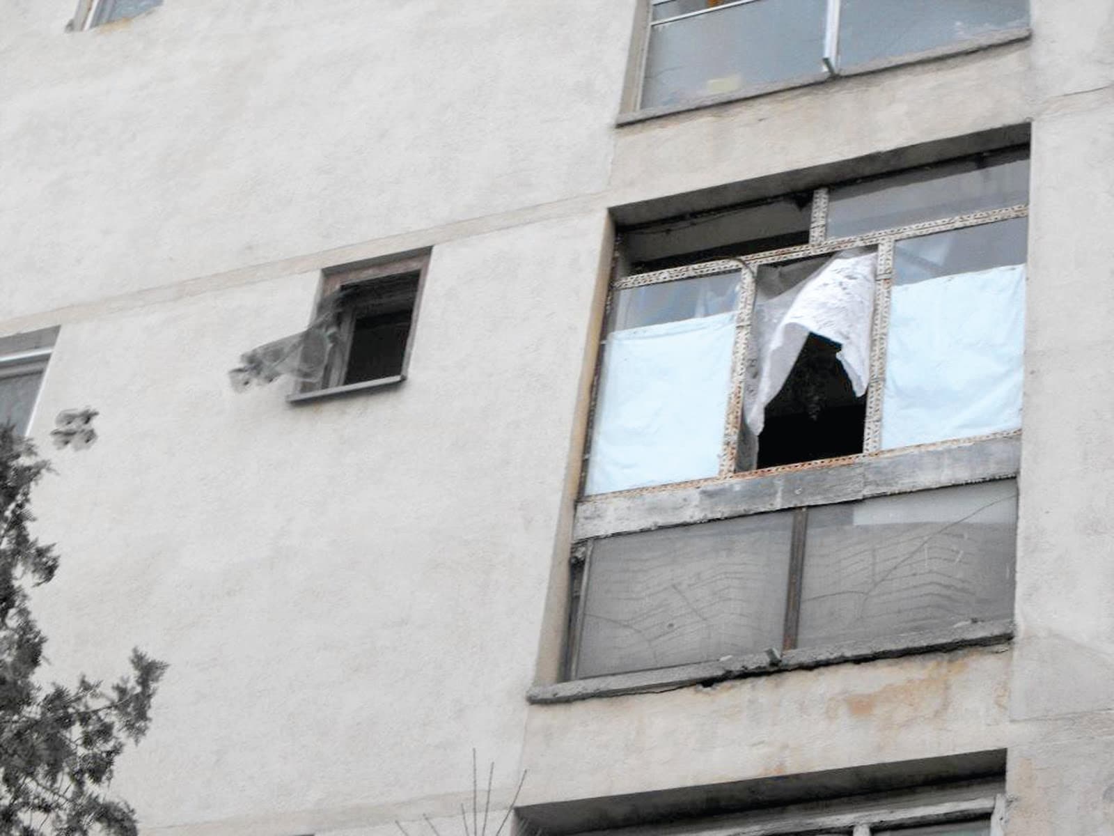 Explozie intr-o garsoniera din municipiul Slobozia