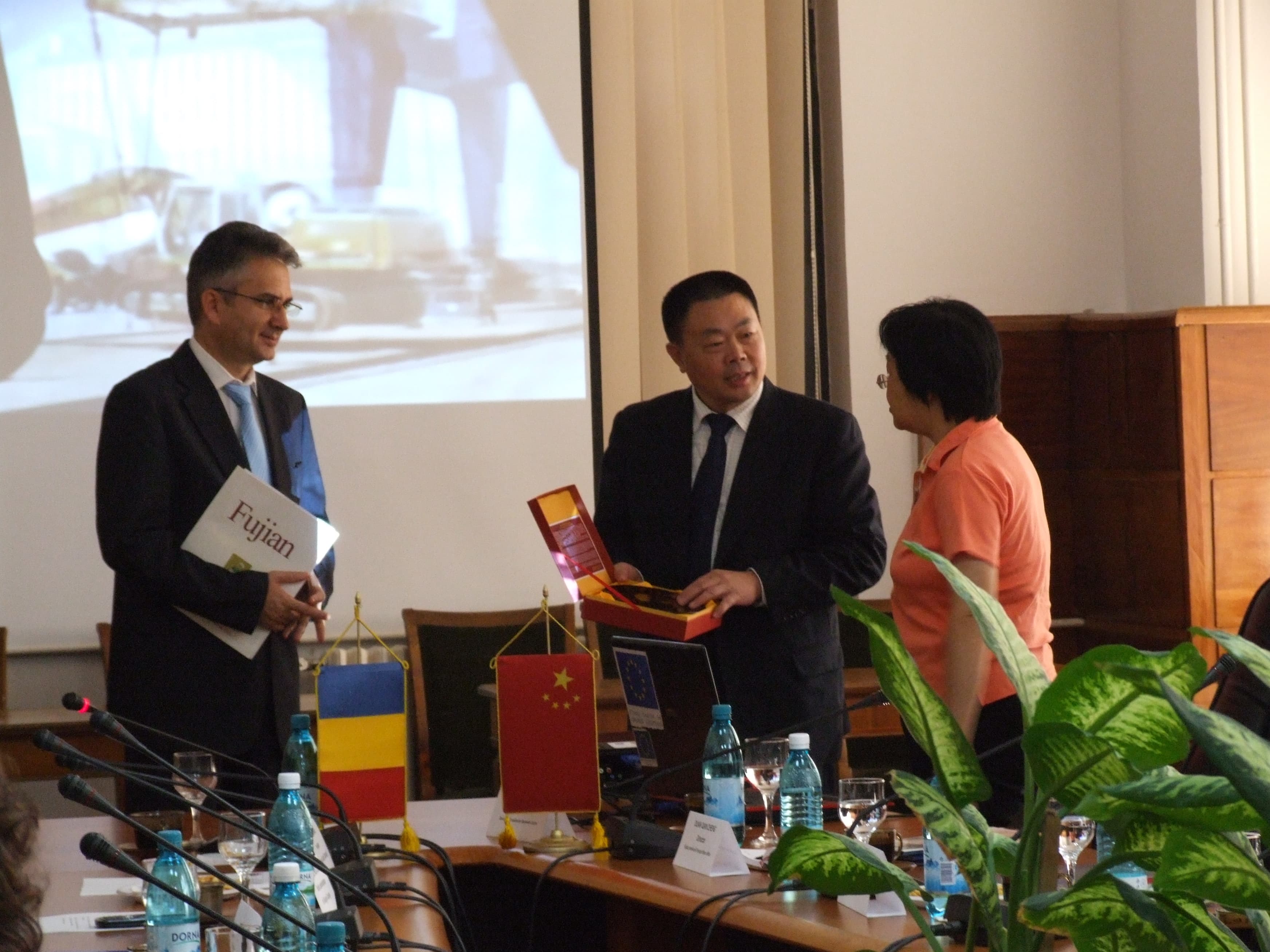 Investitorii chinezi din provincial Fujian au fost pentru a doua oara la Giurgiu