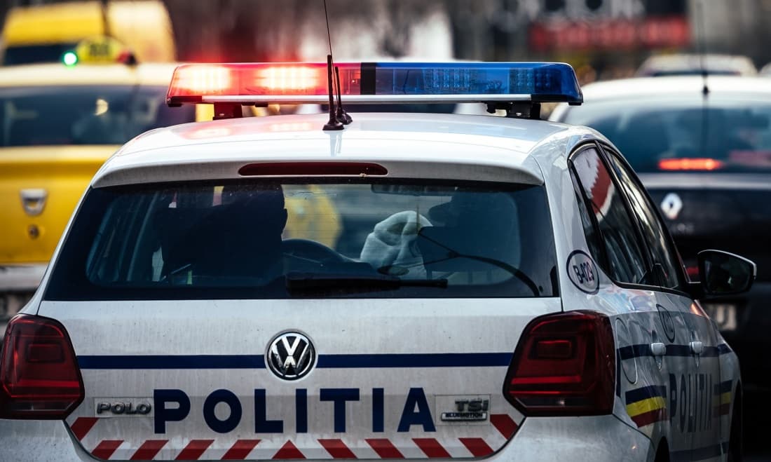 sofer beat drogat si fara permis prins de politisti dupa o urmarire ca n filme video 633963