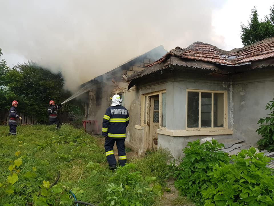 Incendiu în localitatea Modelu — Societate