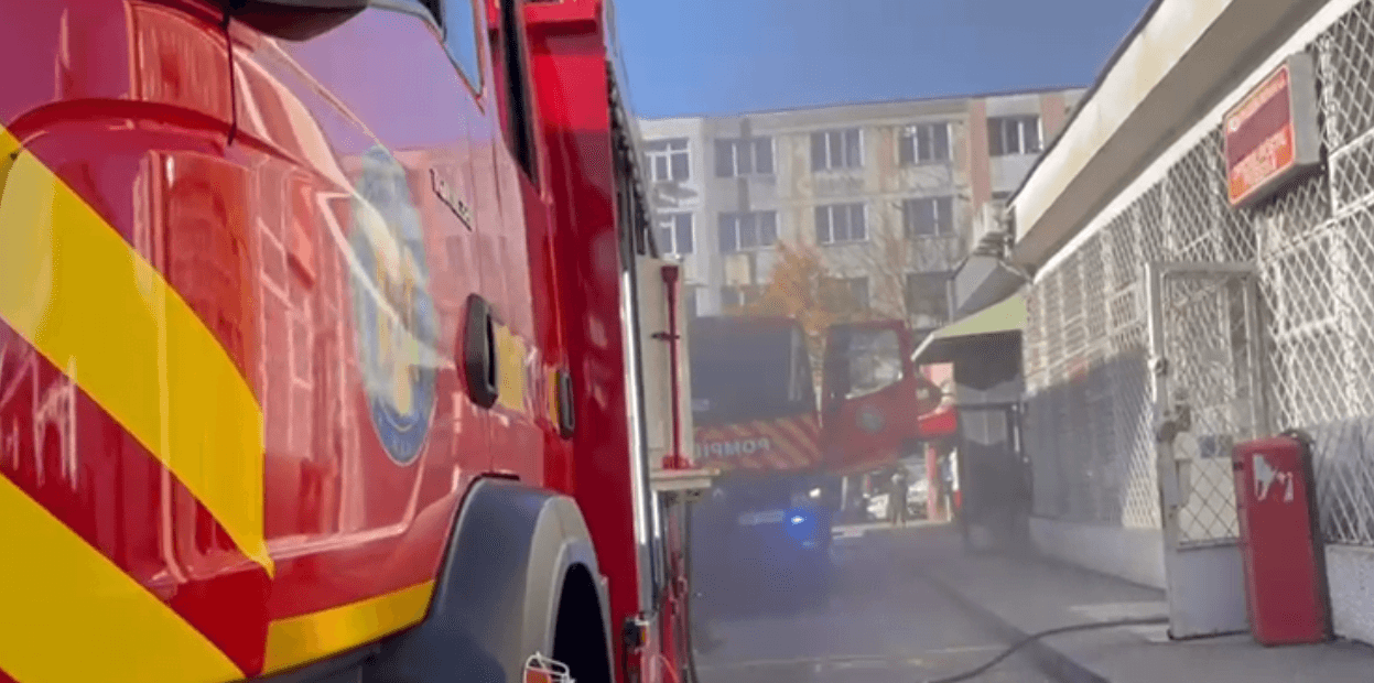Foto Incendiu Posta Trivale