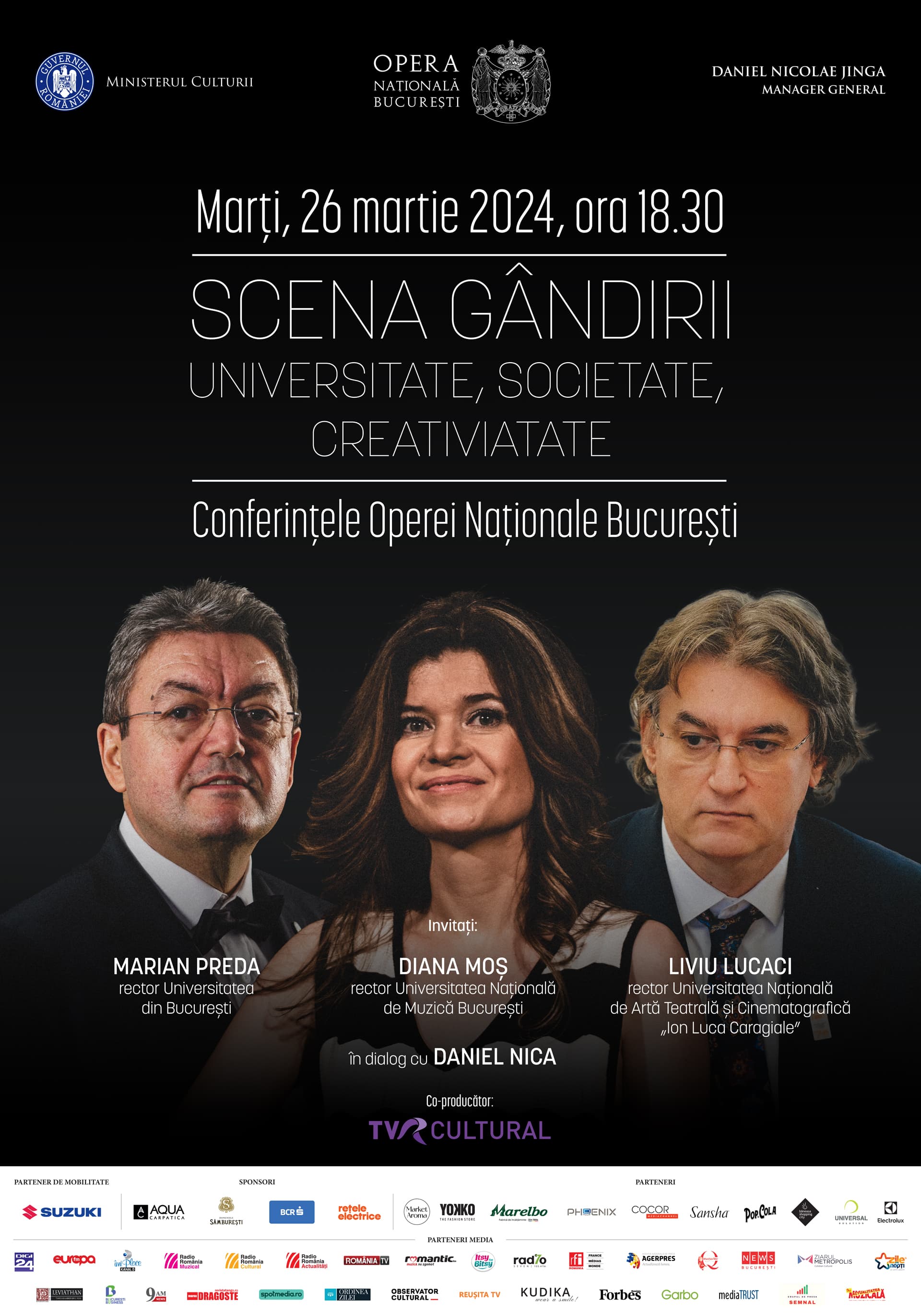 Scena Gandirii 26.03 conferintele ONB