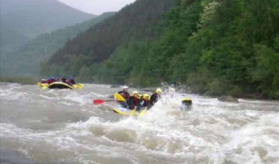 Rafting pe râul Buzău, în zona Nehoiu — Evenimente