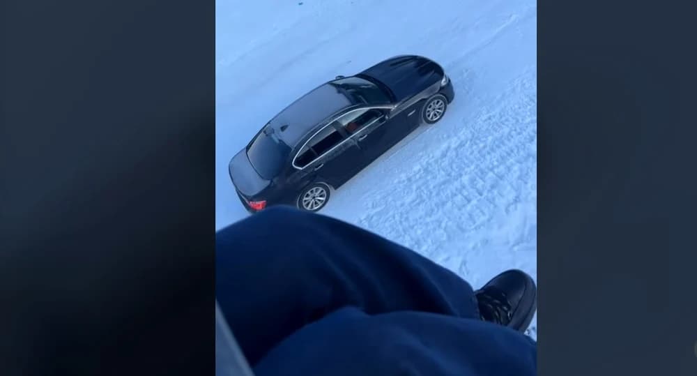 Cu BMW ul pe partie