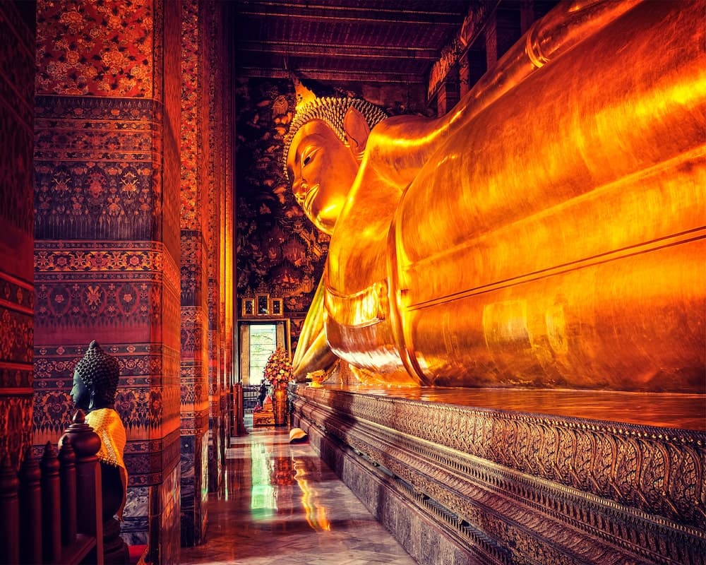 Wat Pho - Templul Buddha-ului Reclinat din Bangkok, Thailanda — În jurul lumii
