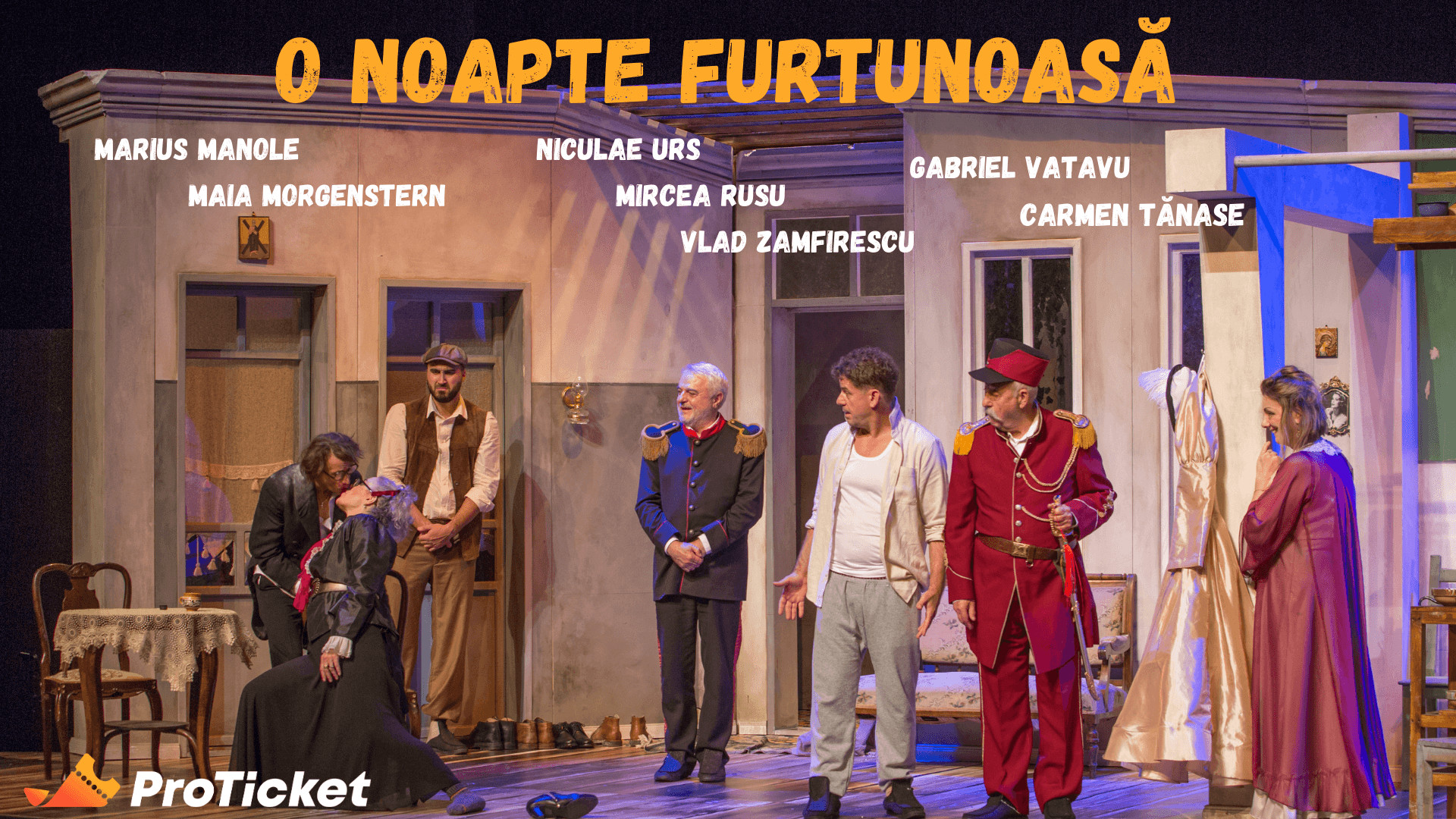 De la Caragiale la comedie de autor contemporan, O noapte furtunoasă și All Inclusive, pe scena TNB la final de iunie