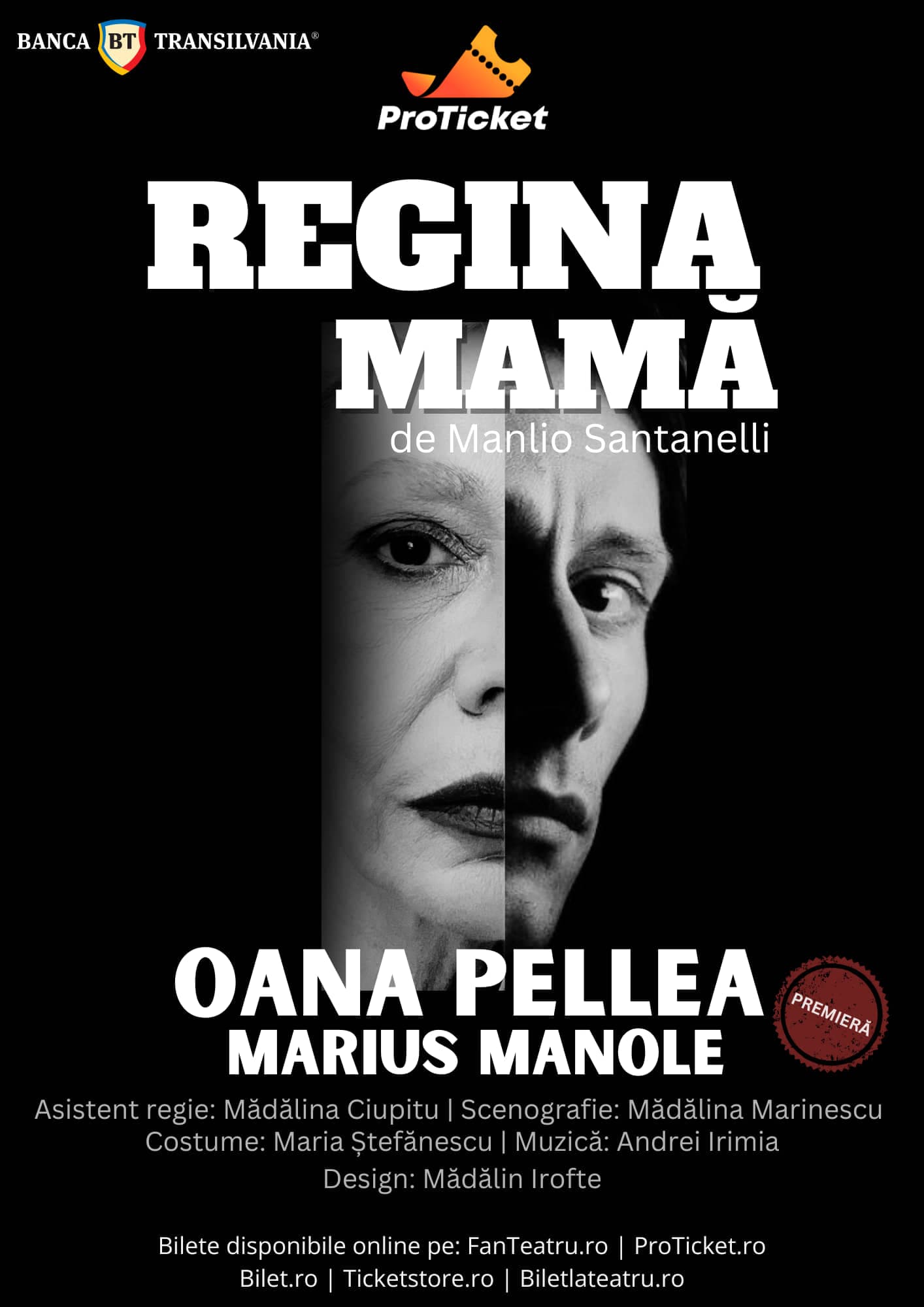Finalul lunii mai aduce pe scenă spectacole de excepție, Regina Mamă”, „Fierarii”, „O noapte furtunoasă”, „Pe de altă parte”, „Dragi părinți” și „Fă-mi loc!”