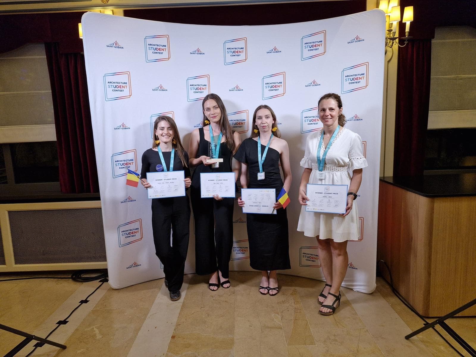 România câștigă premiul studentului la cea de-a XX-a ediție a concursului de arhitectură pentru srudenți, etapa internațională