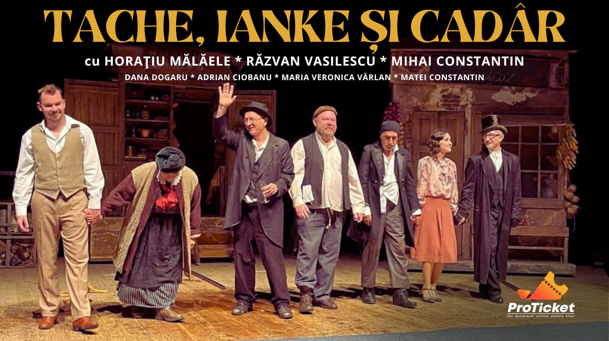 Horațiu Mălăele, celebrat într-un maraton teatral pe scena TNB