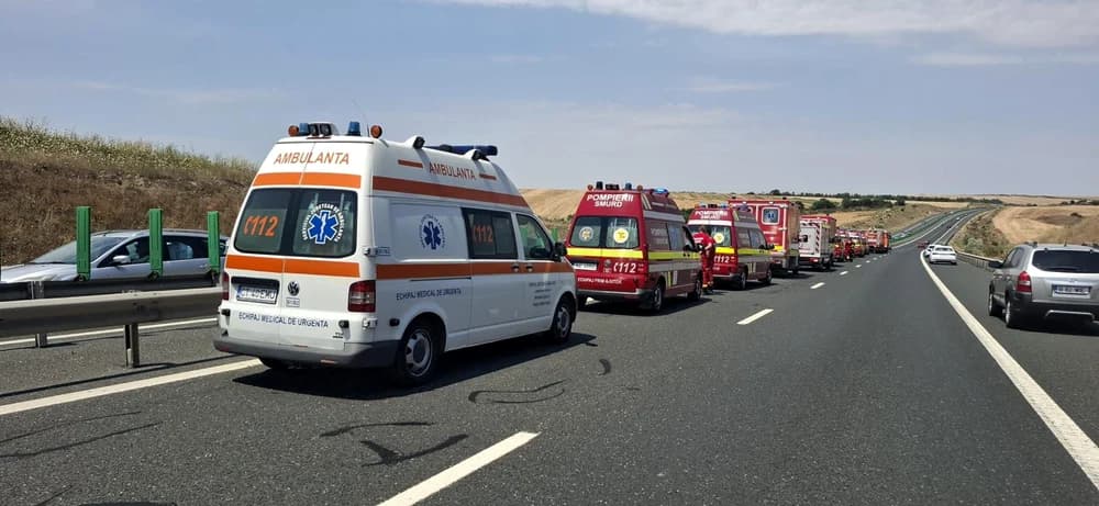 accident pe A2