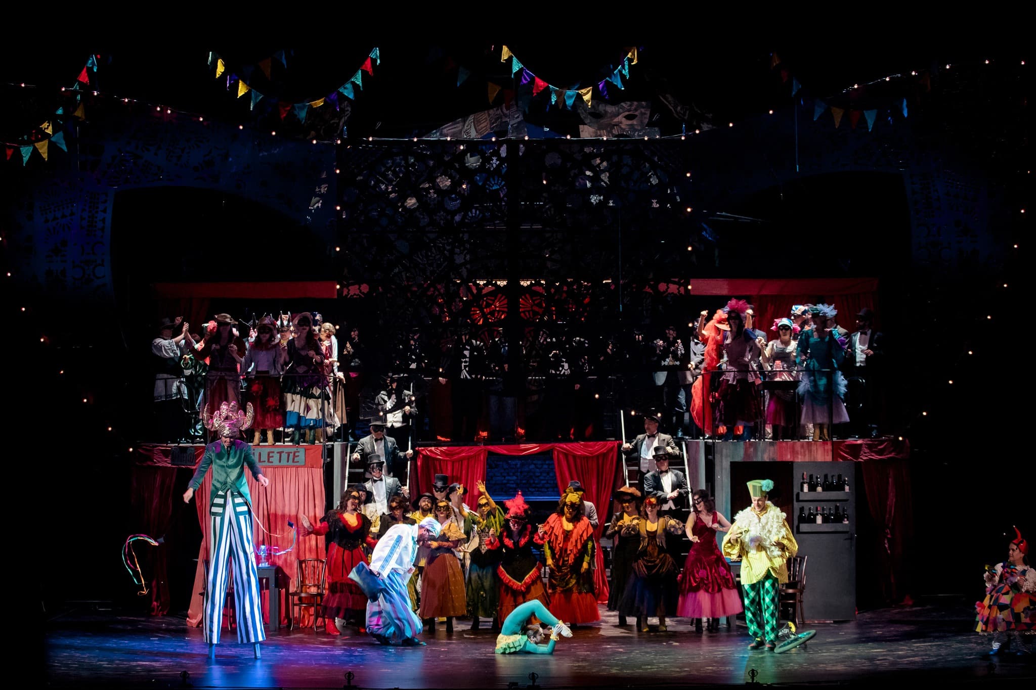 D’ale carnavalului, Tosca, Nabucco, Romeo și Julieta, Madama Butterfly, pe scena Operei Naționale București