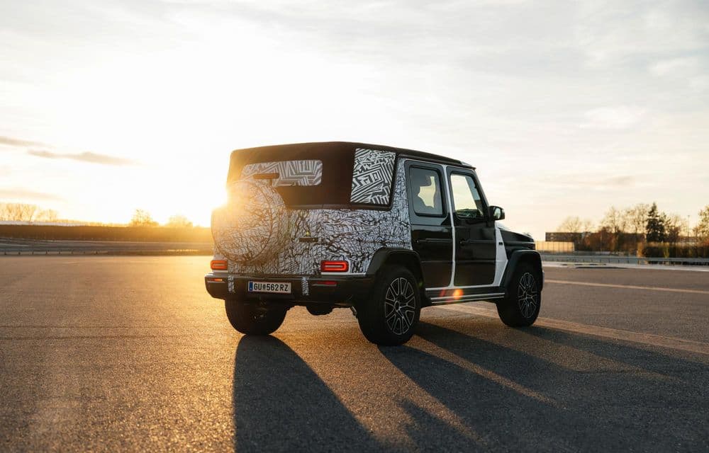 Mercedes-Benz G decapotabilă