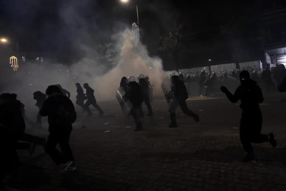 Grecia protest
