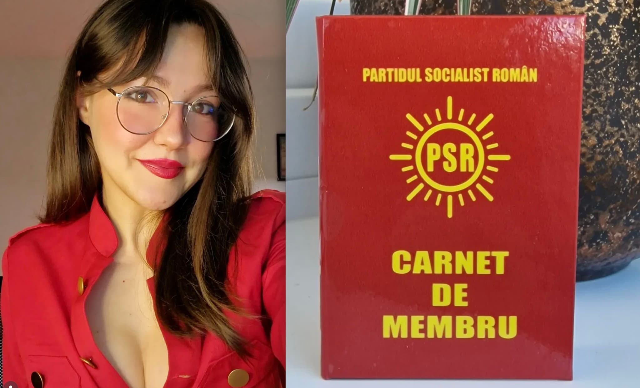 Oana Lasconi, fiica primăriței Elena Lasconi, s-a înscris în Partidul Socialist Român și promovează bolșevismul
