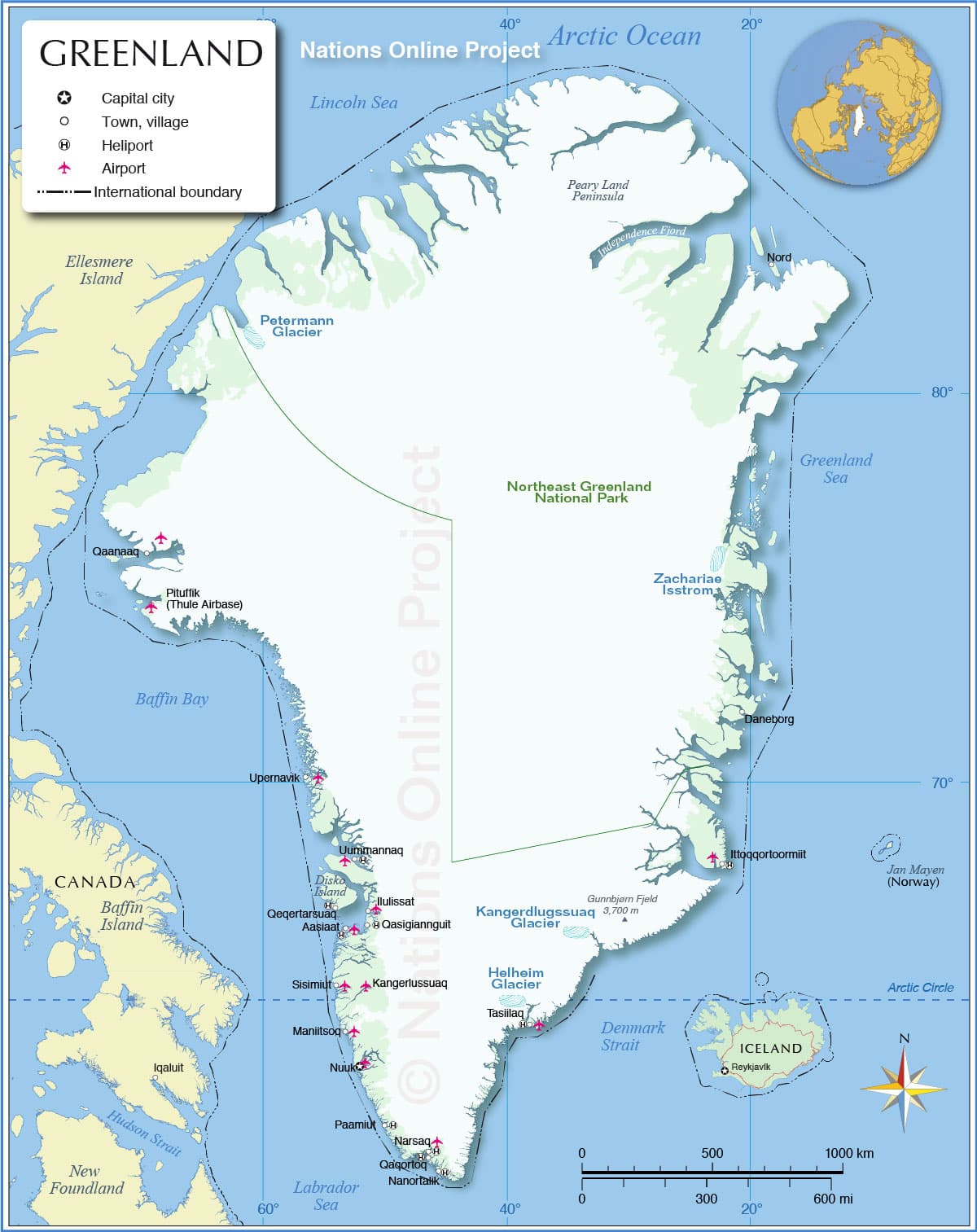 greenland map 1