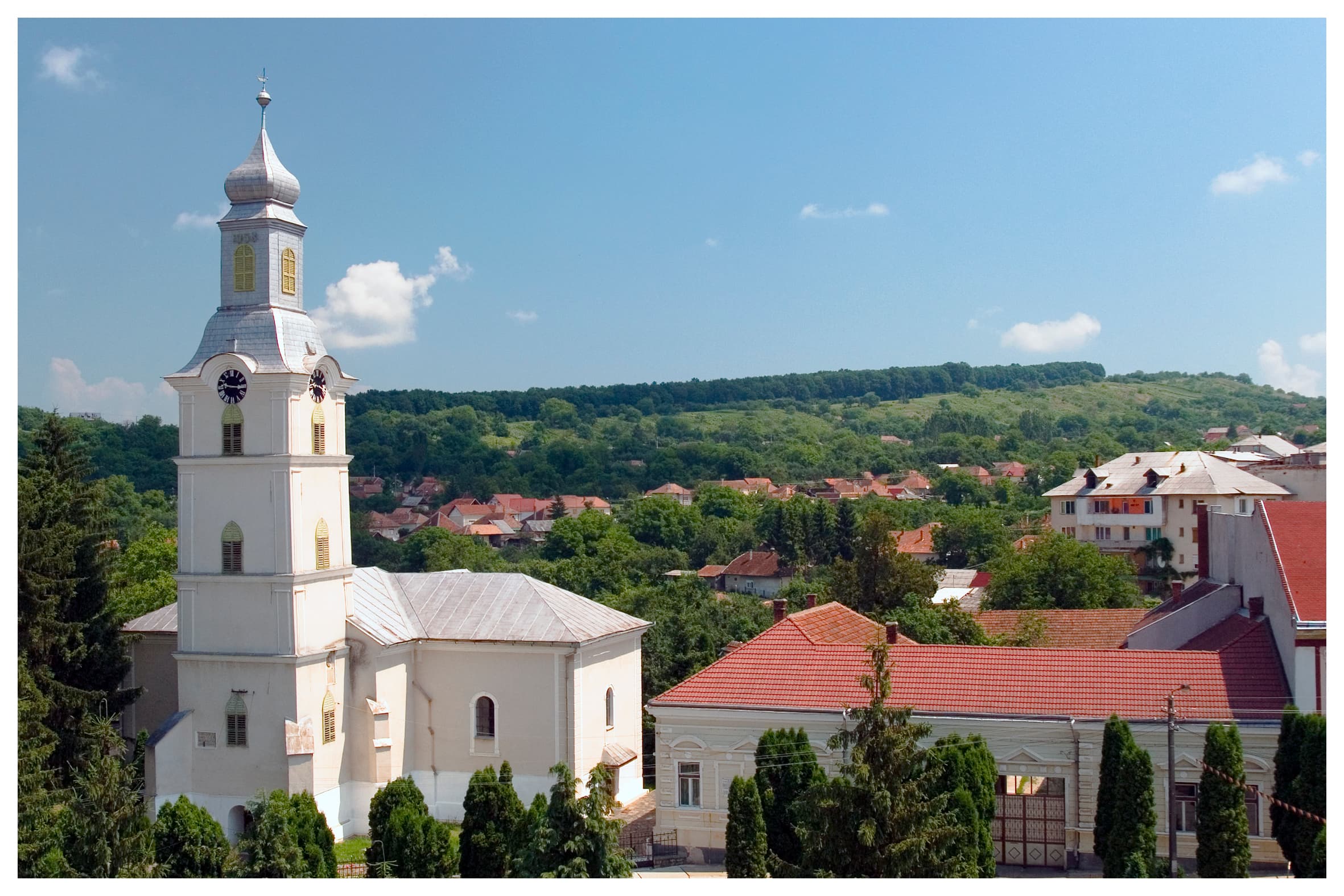 Hungarian Reformed Church from Szilagycseh Szilagycsehi Reformatus Templom Biserica Reformata din Cehu Silvaniei