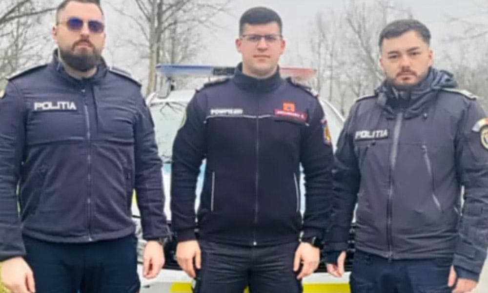 Trei salvatori în afara programului: intervenție eroică într-un incendiu din Ialomița