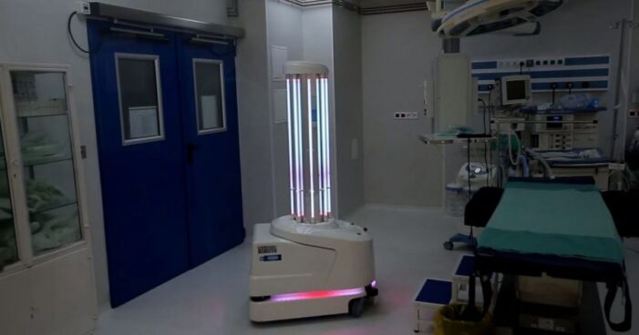 Spitalul Judeţean de Urgenţă Călărași are un robot, de 60.000 de euro, care omoară bacteriile
