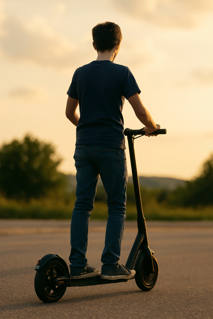 trotineta băiat